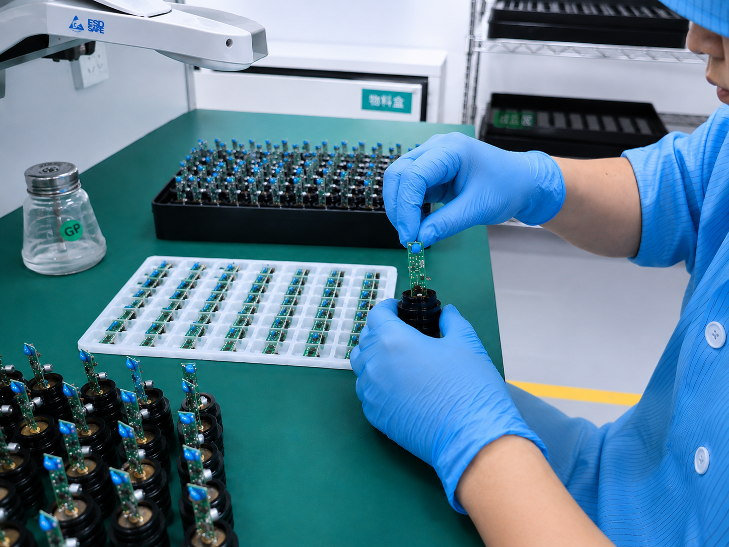 Precision manufacturing and assembly of laser modules
