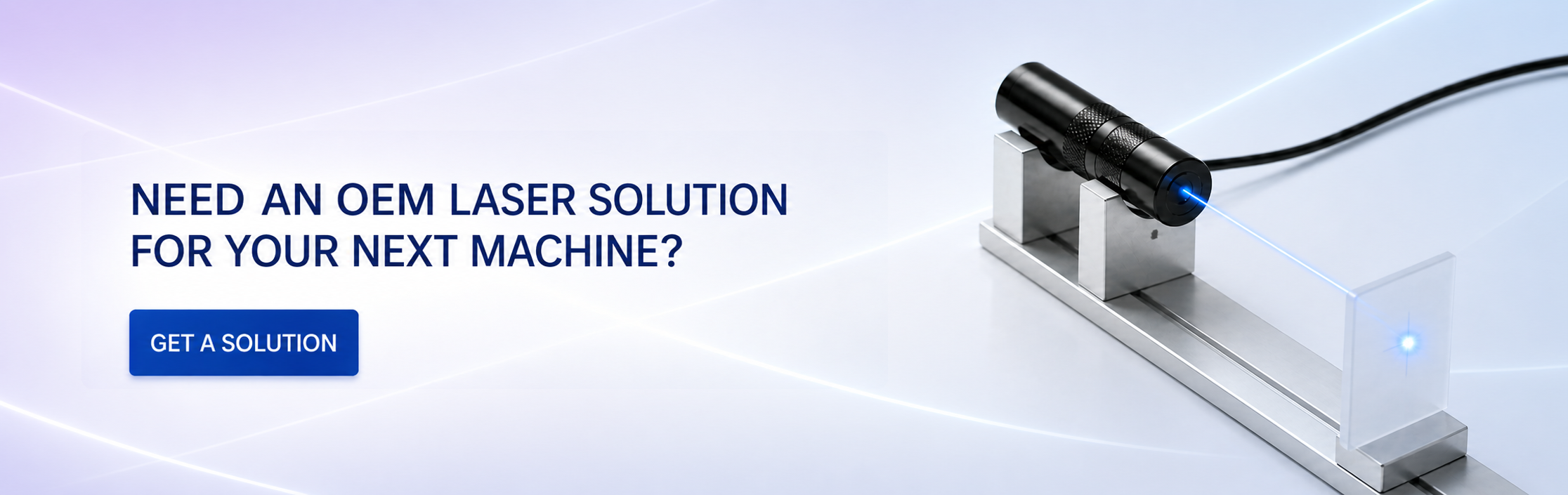 Need an OEM laser solution for your next machine