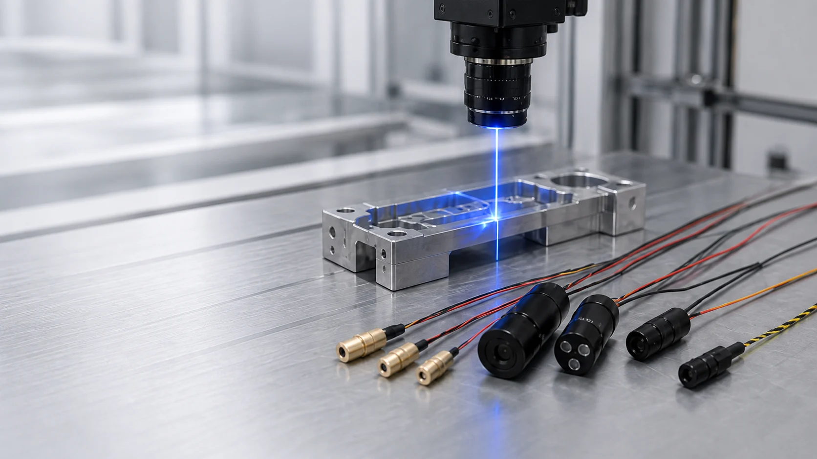 Industrial machine vision laser modules