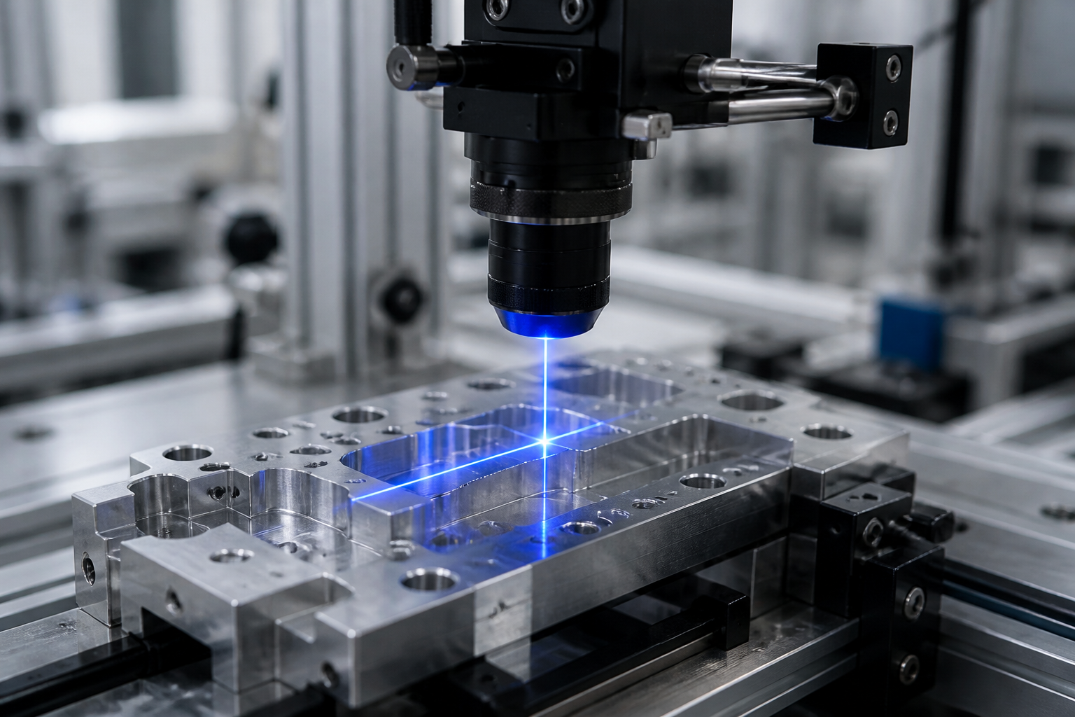 Laser module optical testing