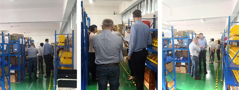 Swedish Toyota Customers Visit Desheng Laser